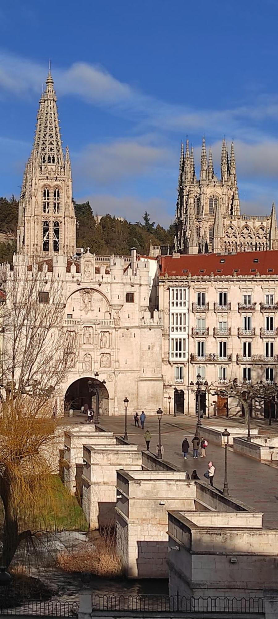 Ferienwohnung Burgos Contempla Centro Historico. Frente Al Arco Exterior foto